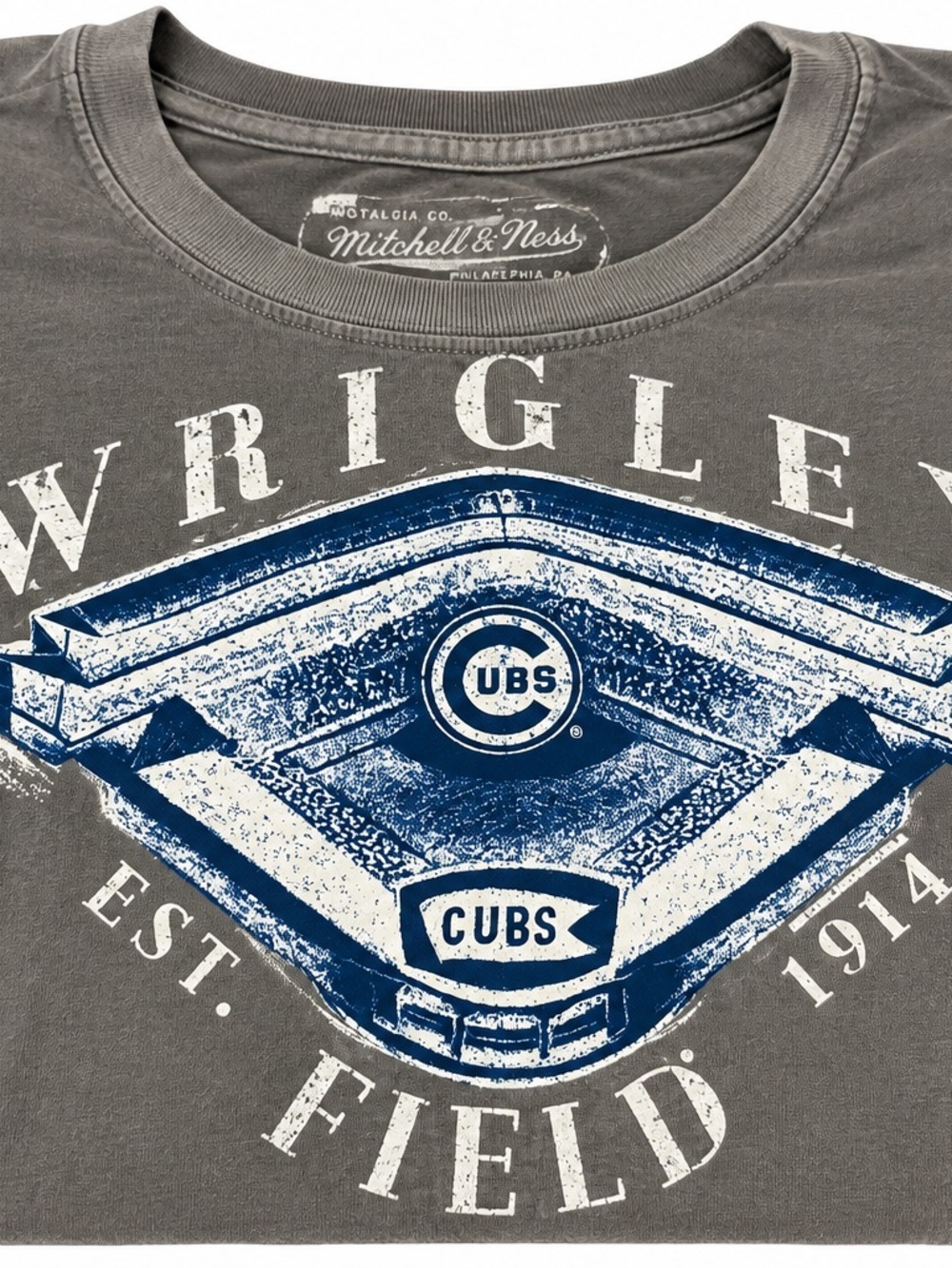 Mitchell & Ness Chicago Cubs Wrigley Field Cooperstown Tee XXL